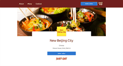 Desktop Screenshot of newbeijingcity.co.uk
