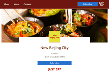 Tablet Screenshot of newbeijingcity.co.uk